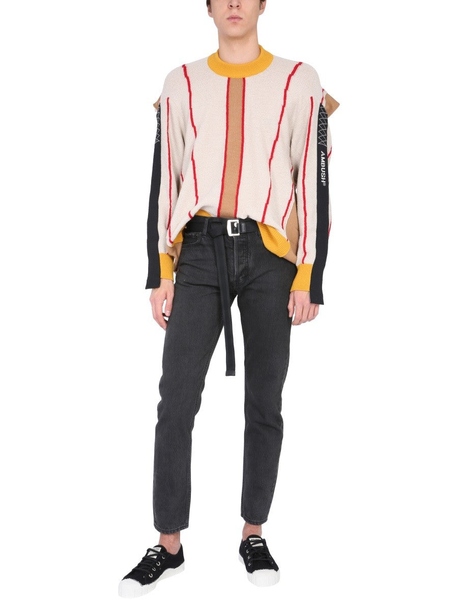 AMBUSH CREW NECK SWEATER