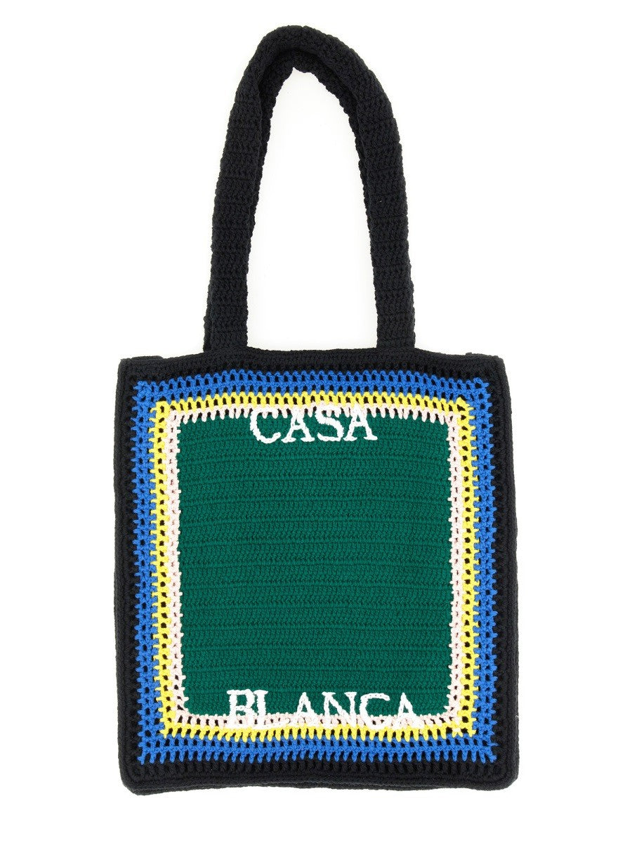 CASABLANCA CROCHET BAG