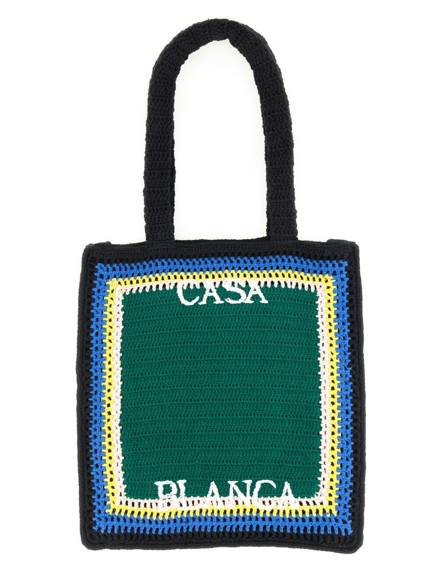 CASABLANCA CROCHET BAG