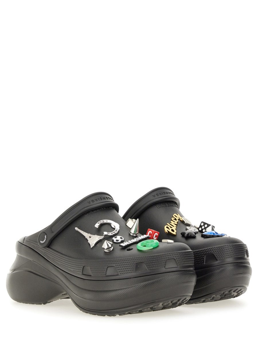 Balenciaga "CROCS JIBBITZ" SABOT
