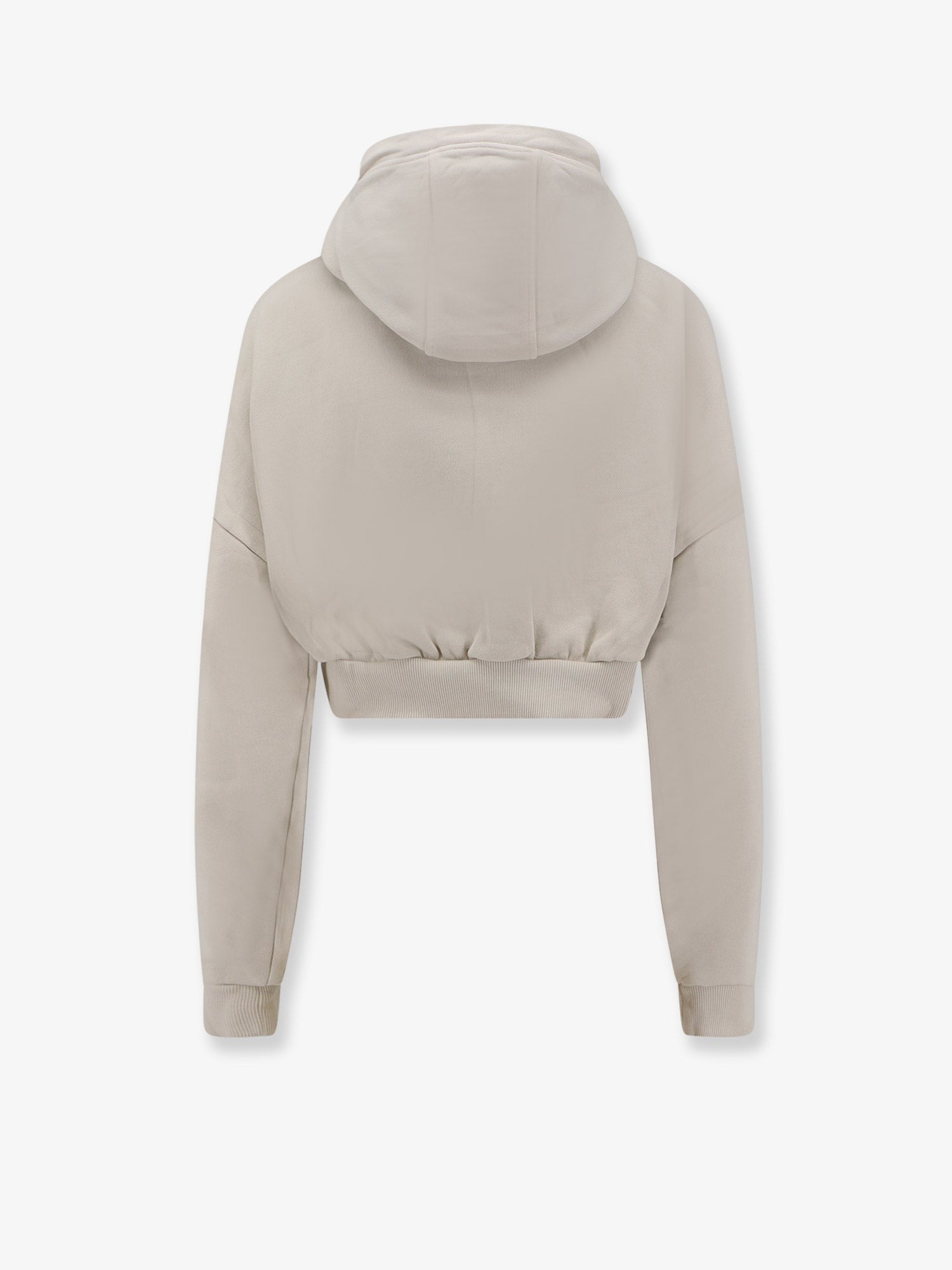 ENTIRE STUDIOS Cropped Full Zip cotton sweatshirt