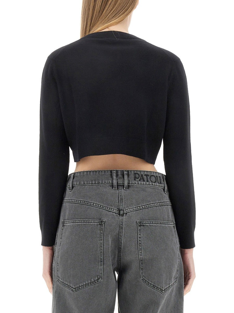 PATOU CROPPED SHIRT