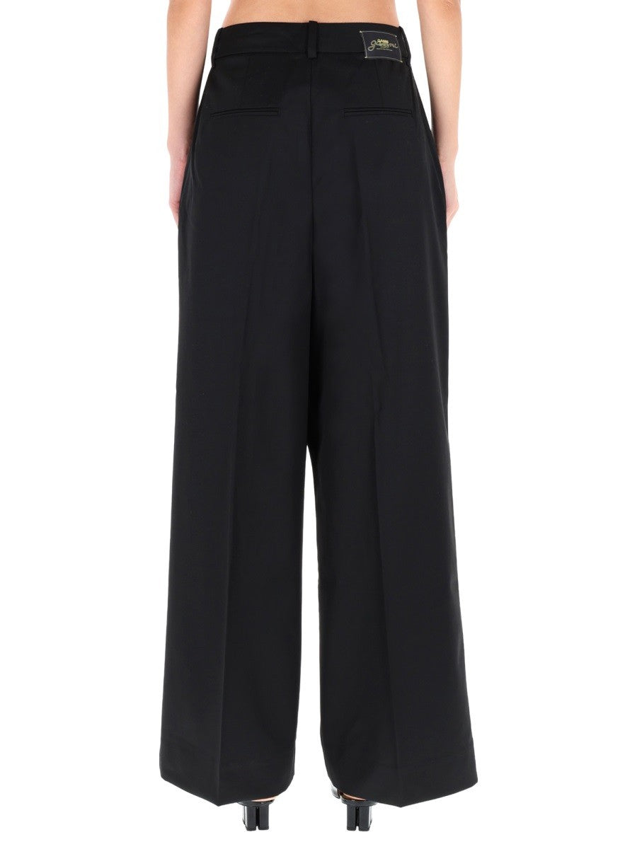 GANNI "CROSS-OVER" PANTS