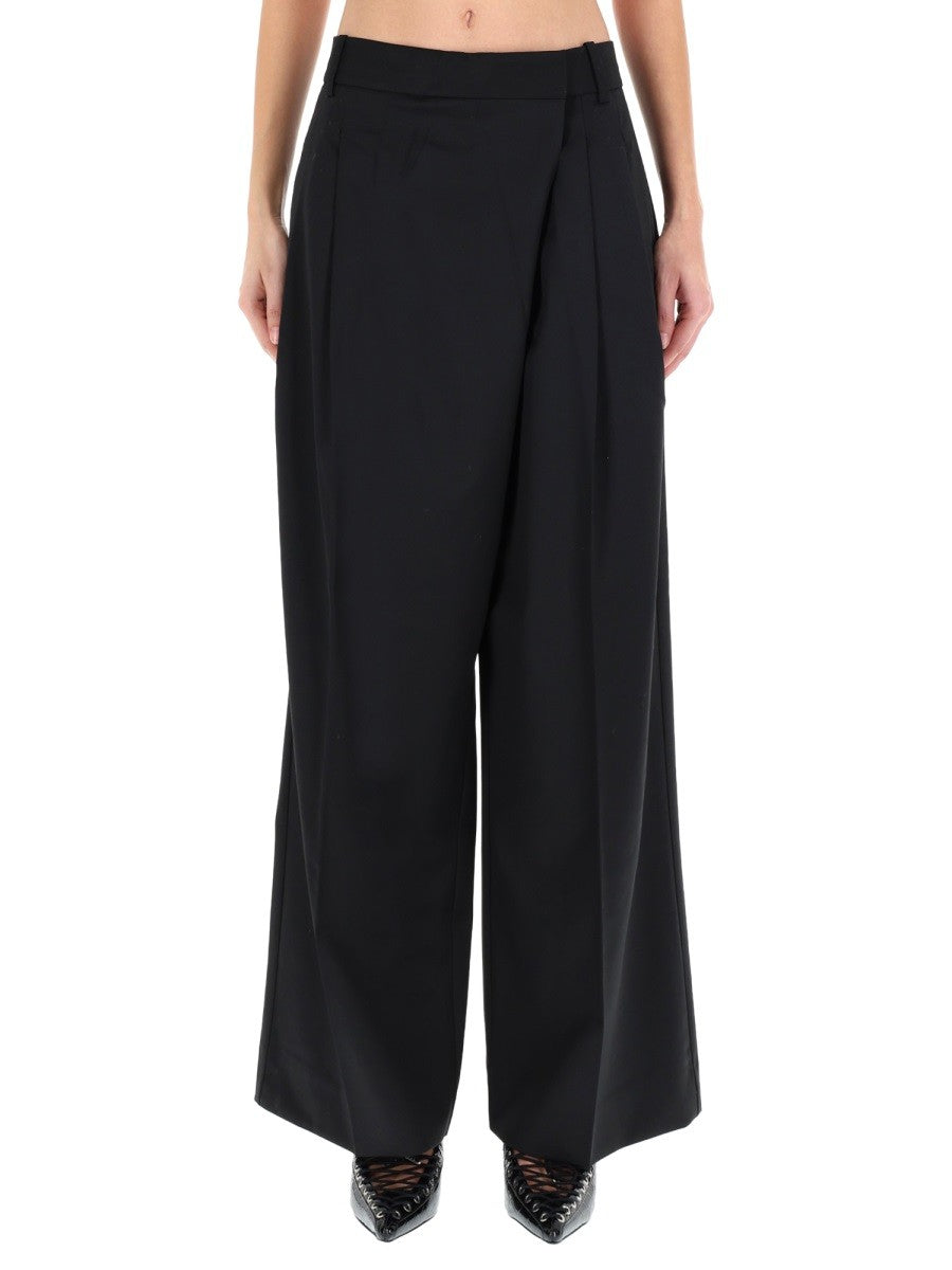 GANNI "CROSS-OVER" PANTS