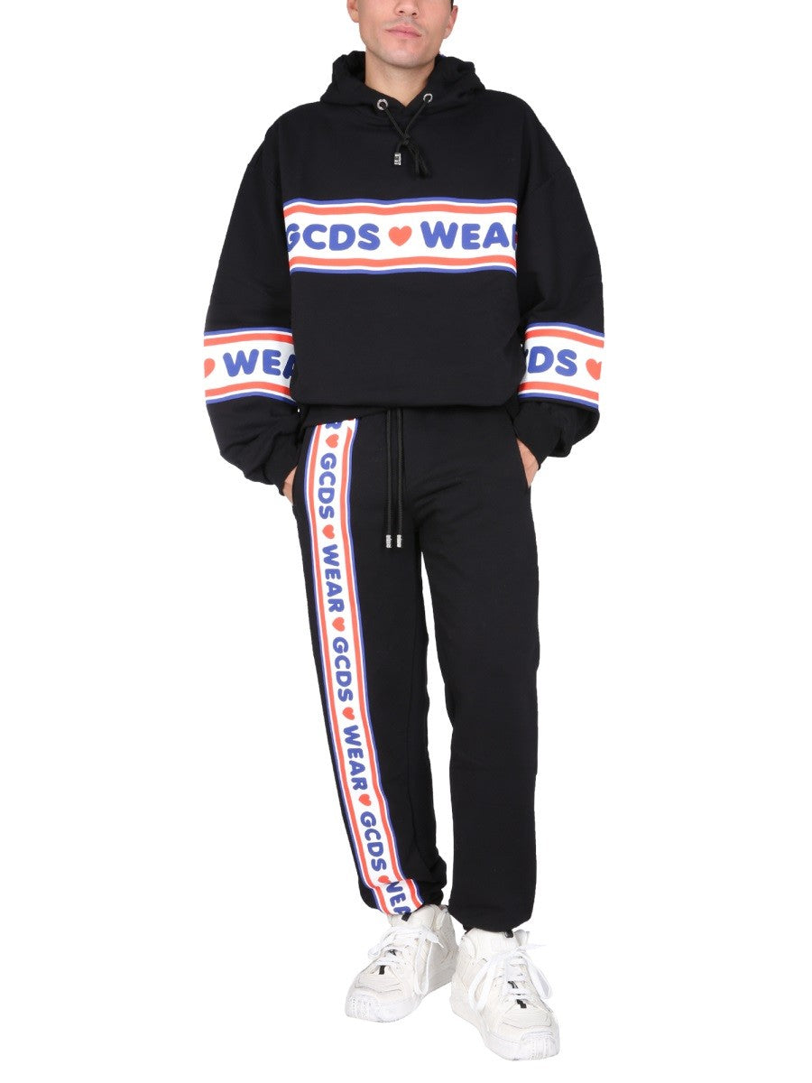 gcds "CUTE TAPE" LOGO SWEATSHIRT