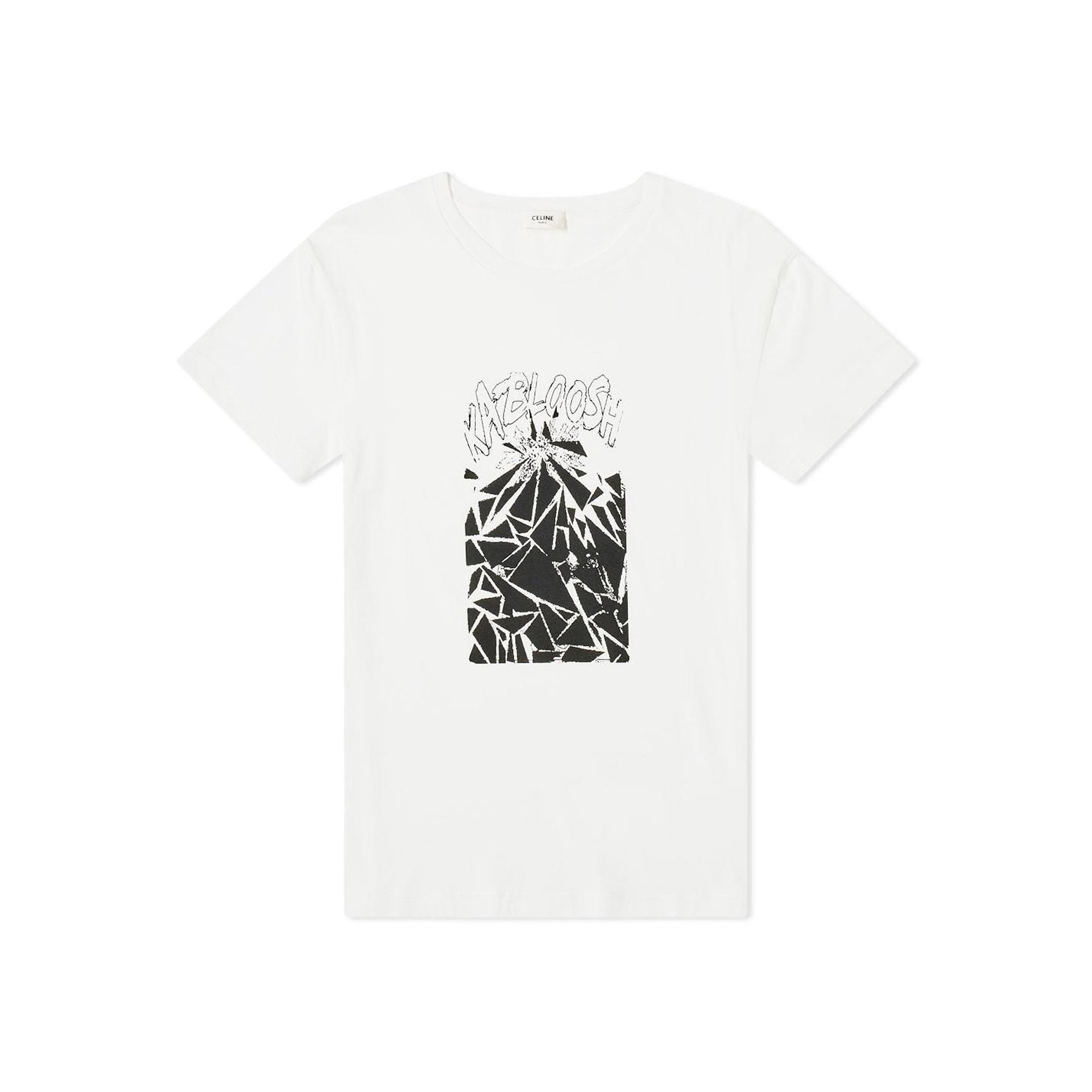 Celine Printed Cotton T-Shirt