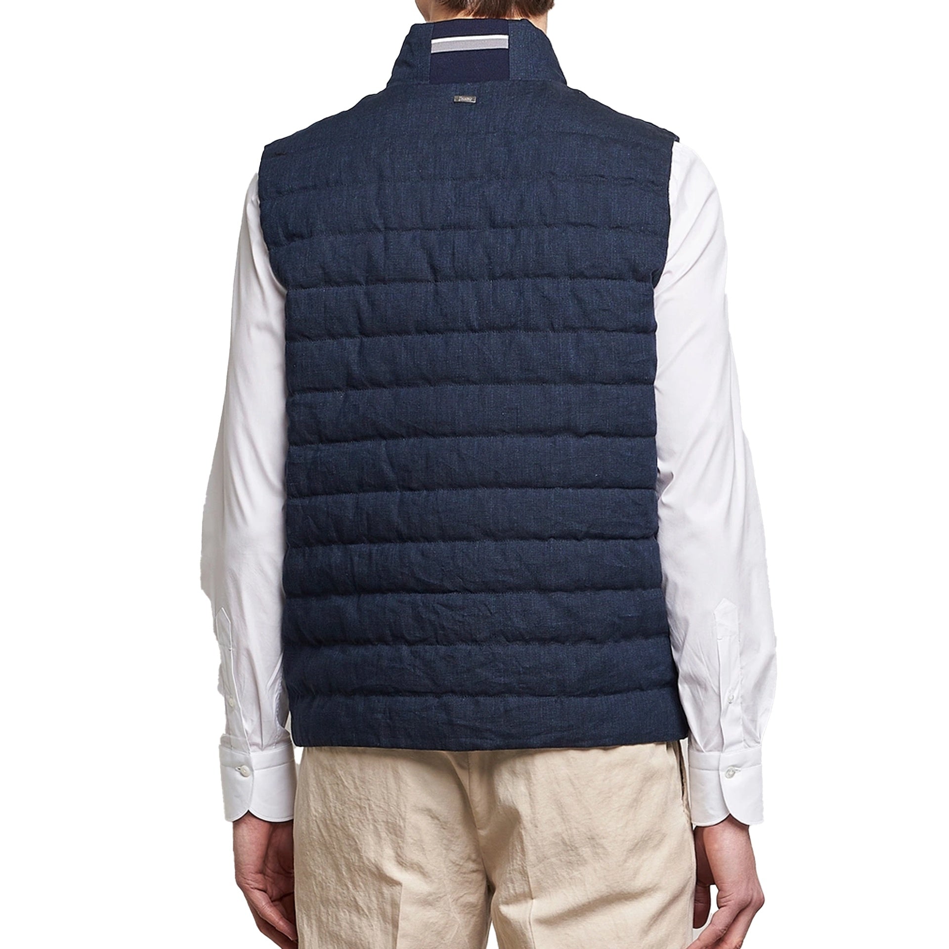 Herno Linen Down Gilet
