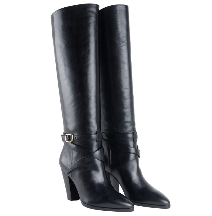 Celine Ankle Boots Black Woman