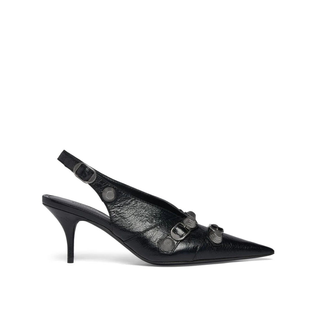 Balenciaga Cagole Slingback Pumps