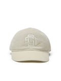 Gran Sasso White Velvet Baseball Cap