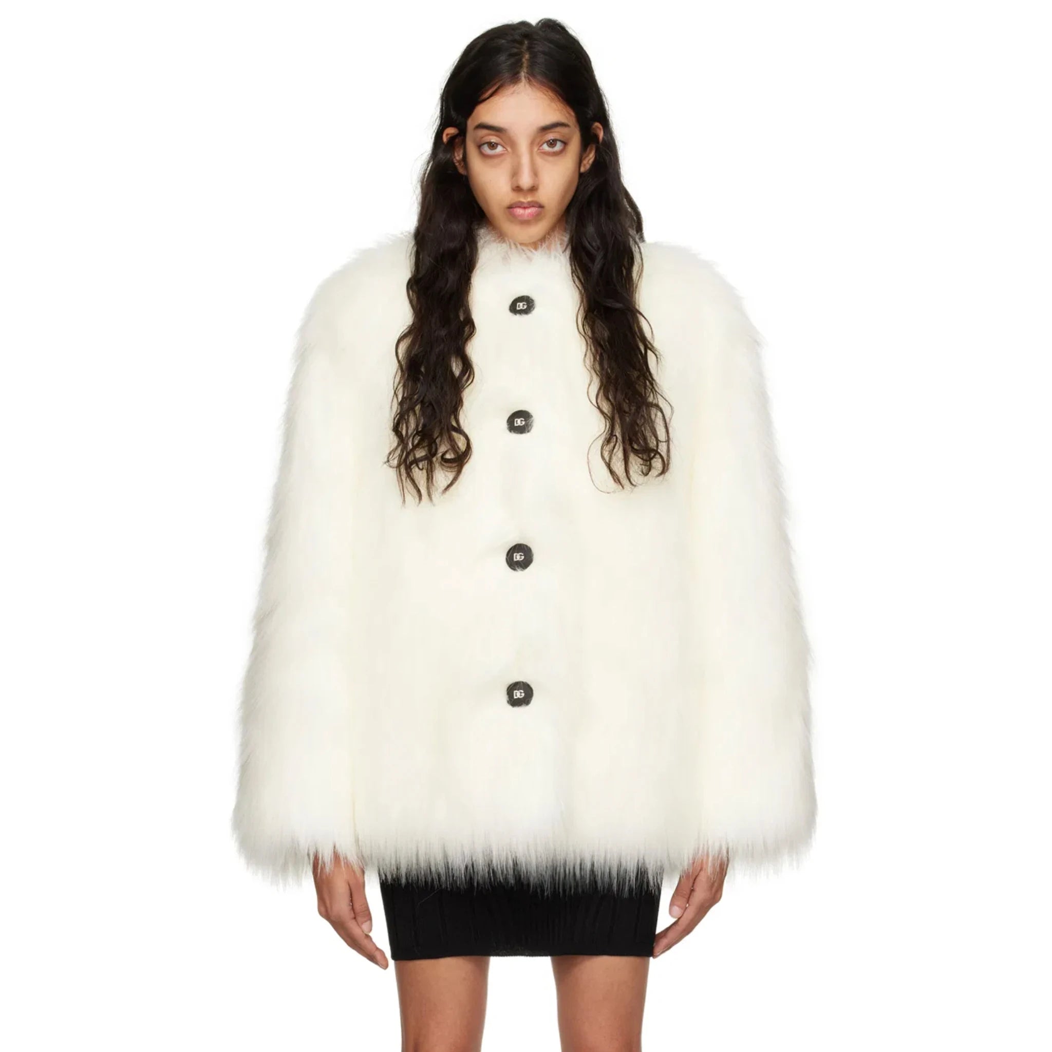 Dolce & Gabbana Eco-fur White Woman