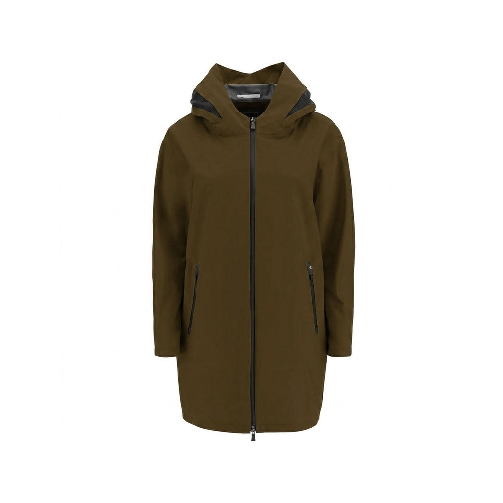 Herno Hooded Zipped Coat – Siebentaschen