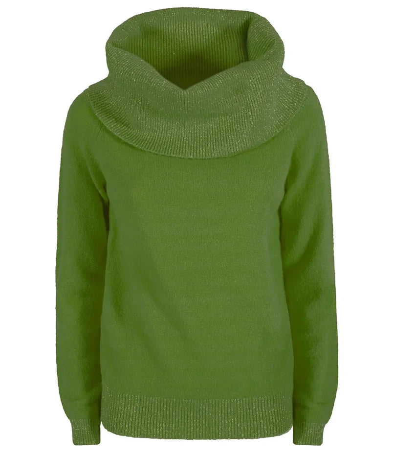 Yes Zee Sweaters Green Woman