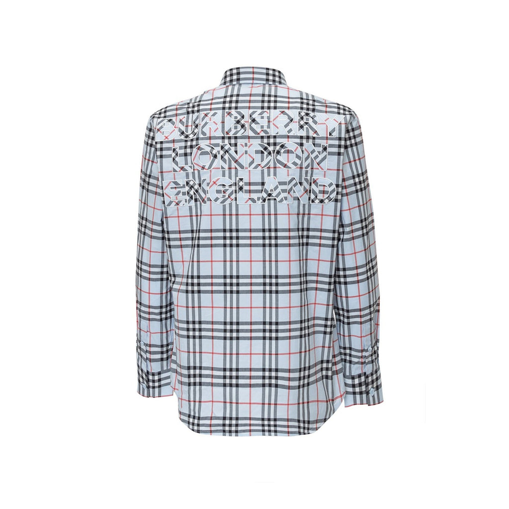 Burberry Checked Cotton Shirt