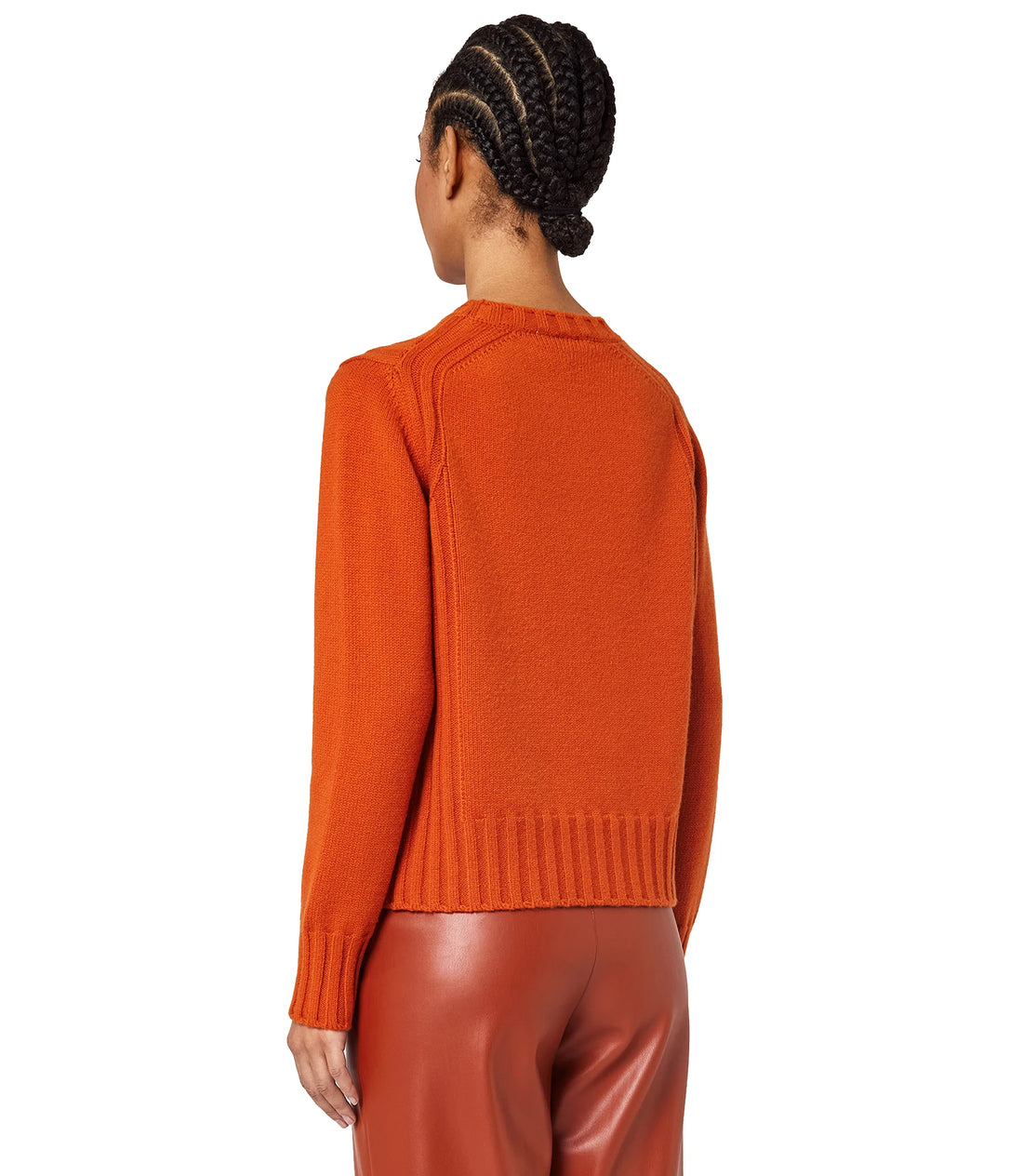 Alpha Studio Sweaters Orange Woman