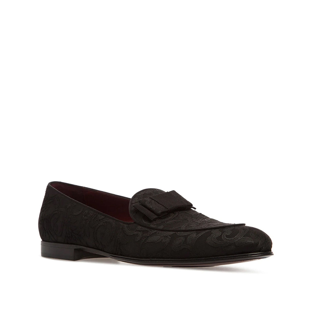 Dolce & Gabbana Baroque Jacquard Loafers - MEN SHOES - DOLCE & GABBANA - Tluxy New