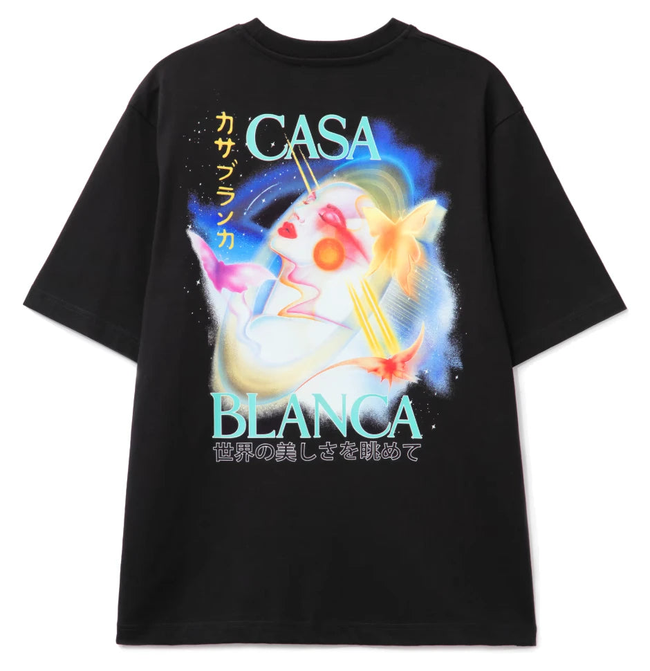 Casablanca T-shirt & Top Black Man