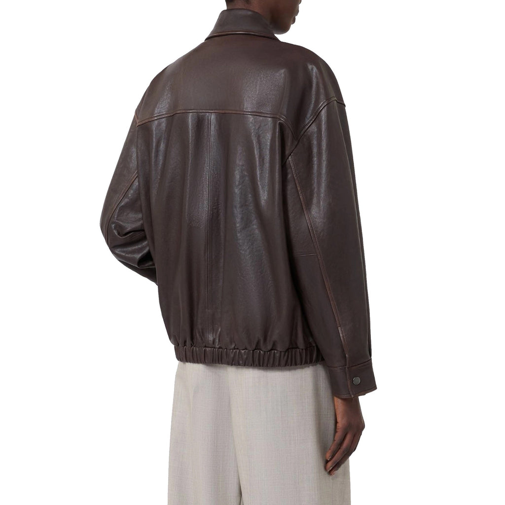 Max Mara Weekend Cose Leather Jacket