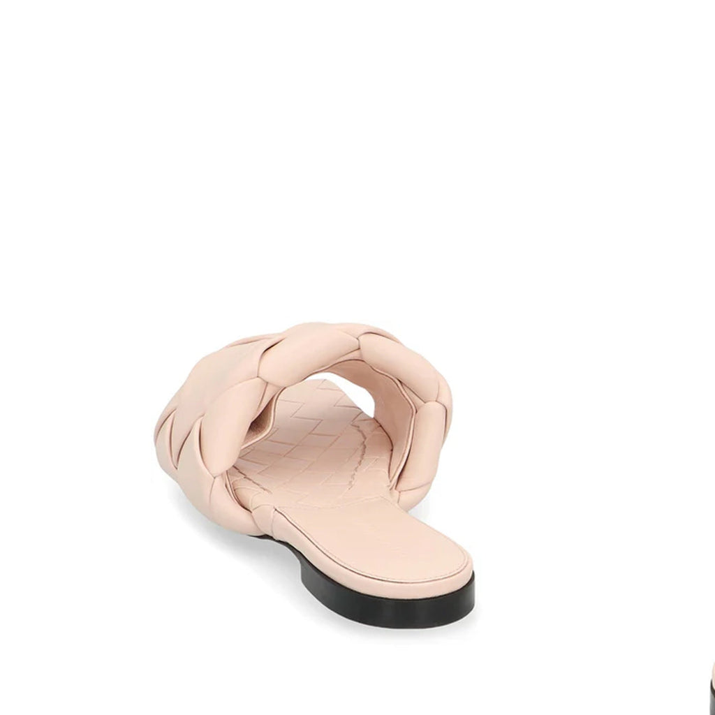 Bottega Veneta Lido Leather Flat Sandals 37,5 – Siebentaschen