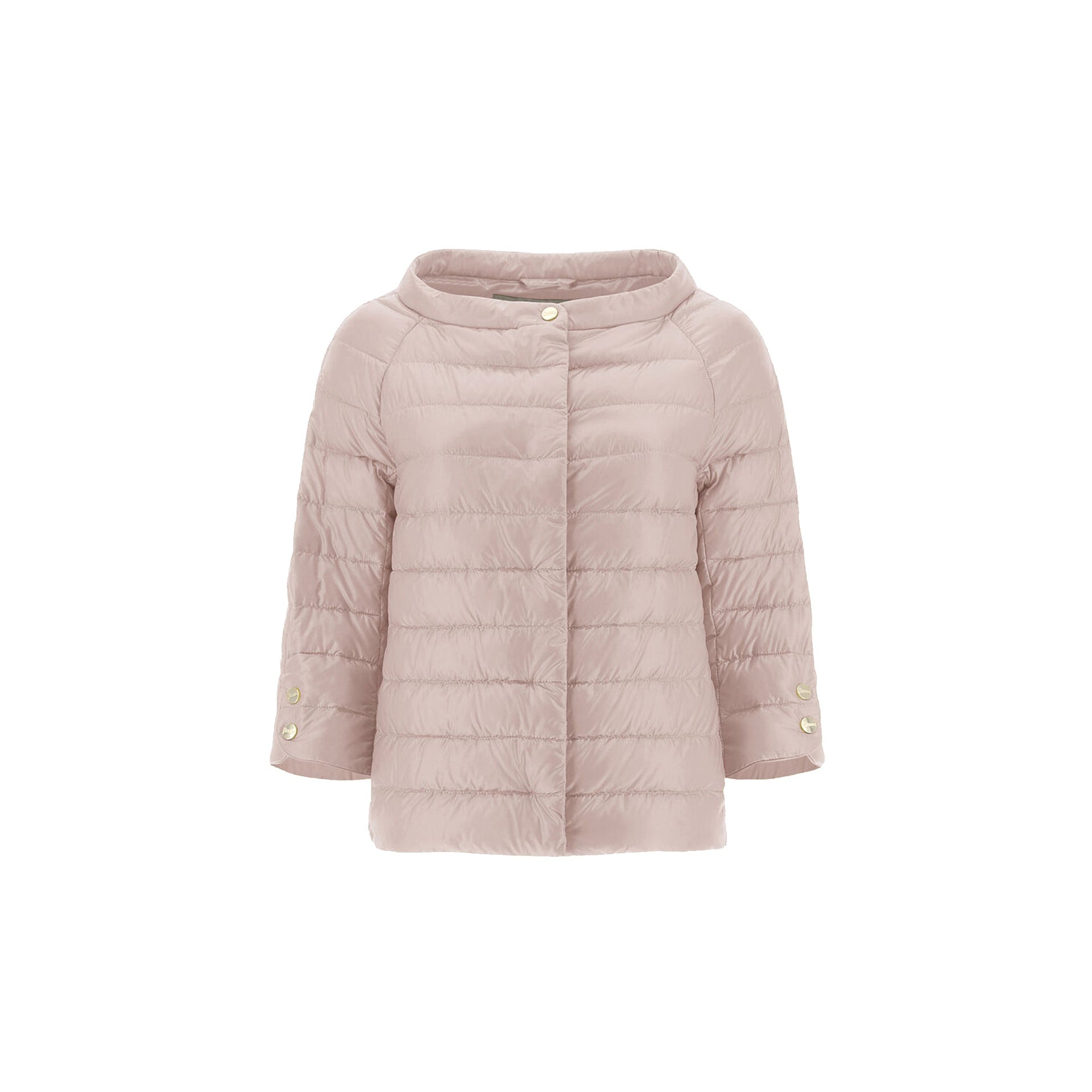 Herno Cropped Sleeve Down Jacket – Siebentaschen