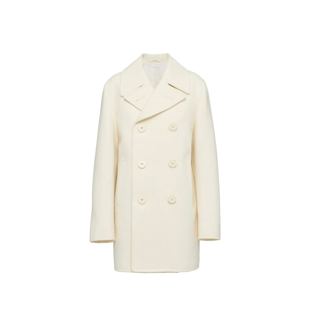 Prada Double-Breasted Wool Coat – Siebentaschen
