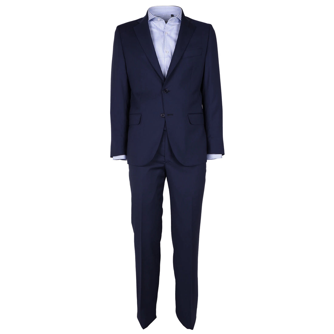 Ermenegildo Zegna Fabric Suit Blue Man