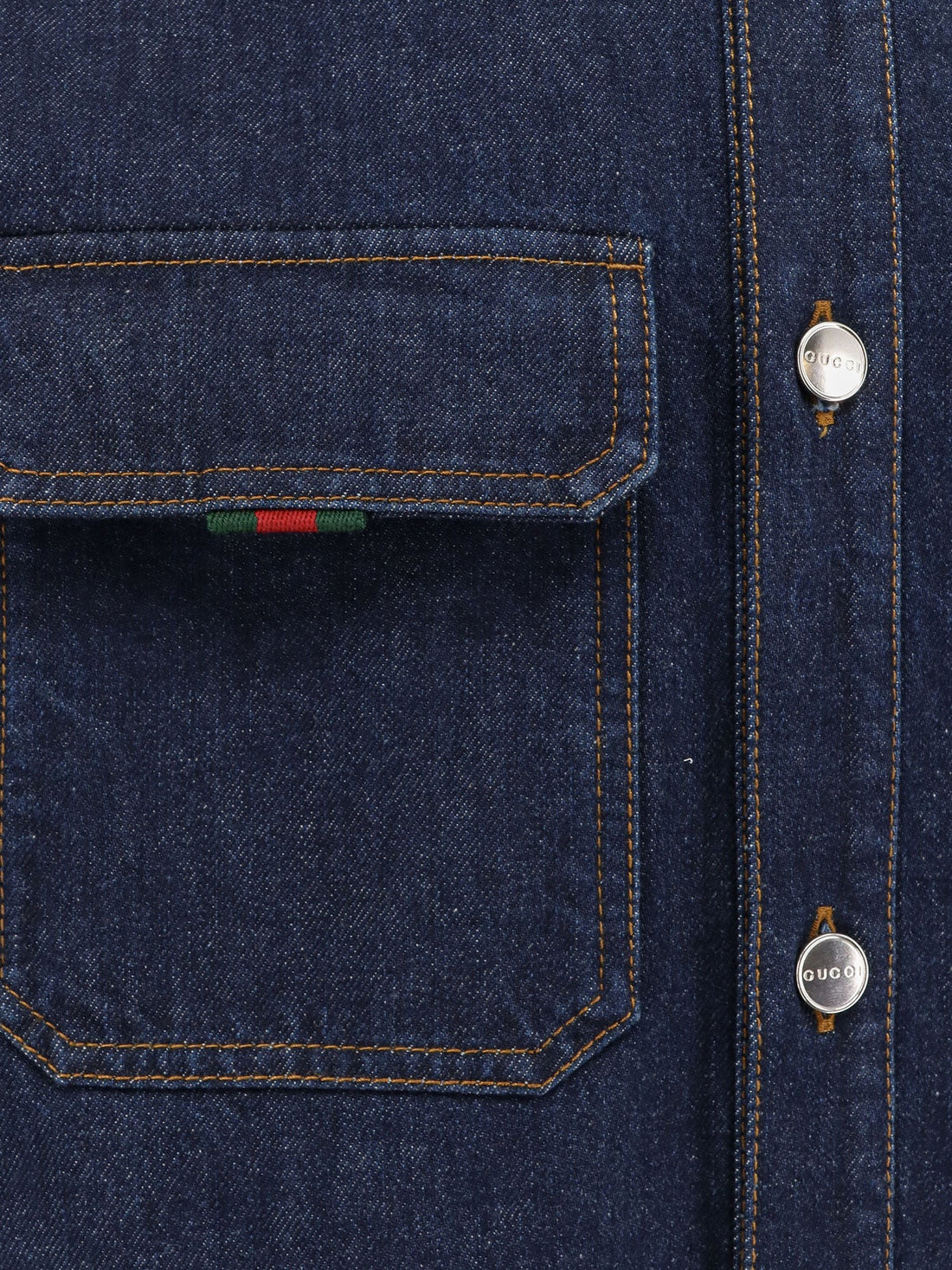 Gucci Dark denim shirt