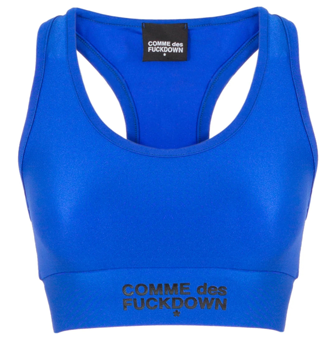 Comme Des Fuckdown T-shirt & Top Blue Woman