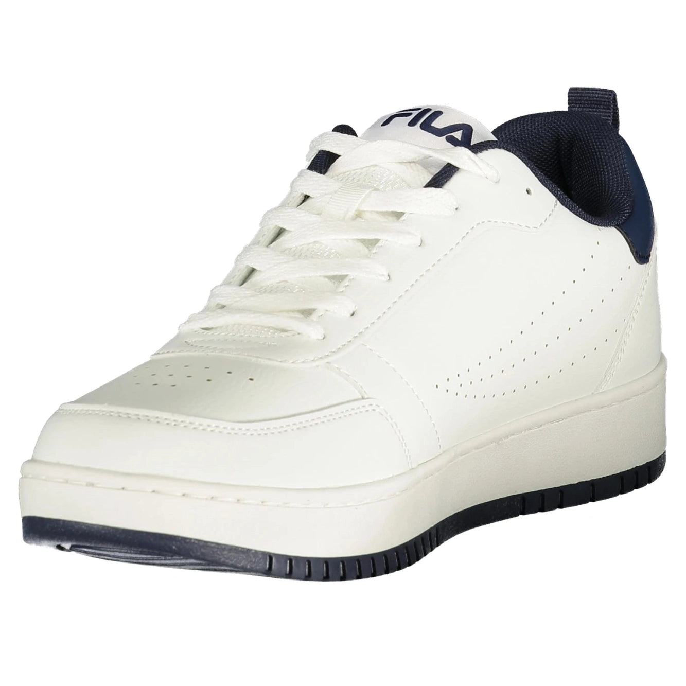 Men’s White Sports Shoes with Laces