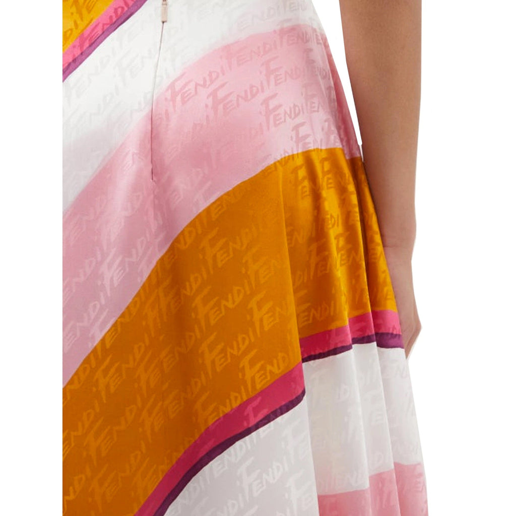 Fendi Ff Color-Block Draped Trousers – Siebentaschen