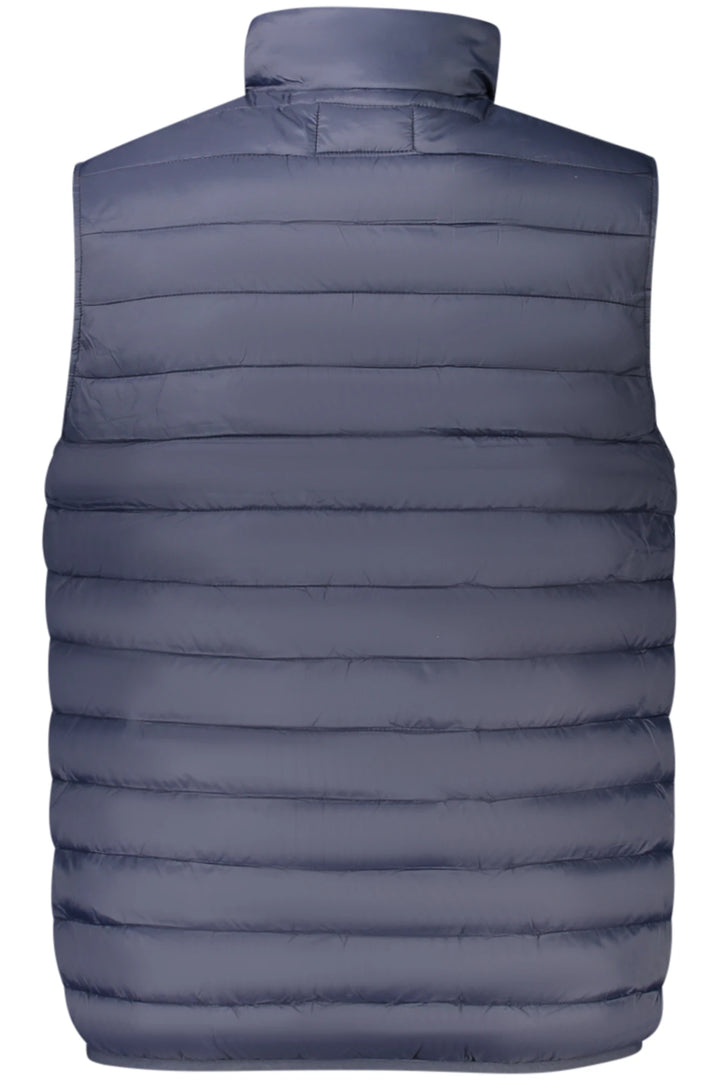 CAVALLI CLASS MEN&#39;S BLUE SLEEVELESS JACKET