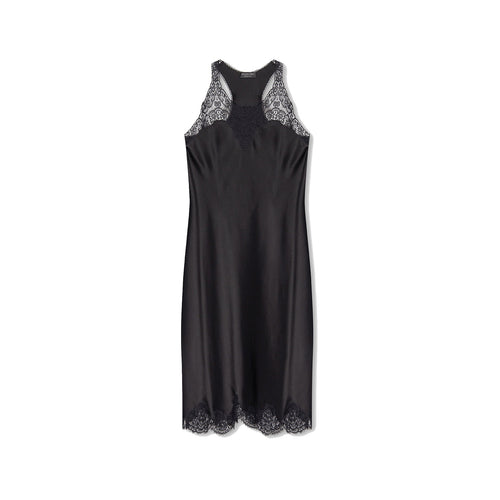 Balenciaga Satin Strappy Midi Dress – Siebentaschen