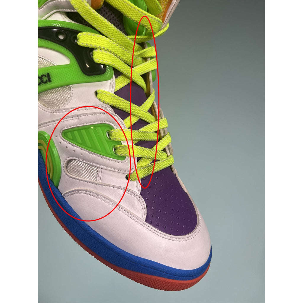 Gucci Leather Basket Sneakers