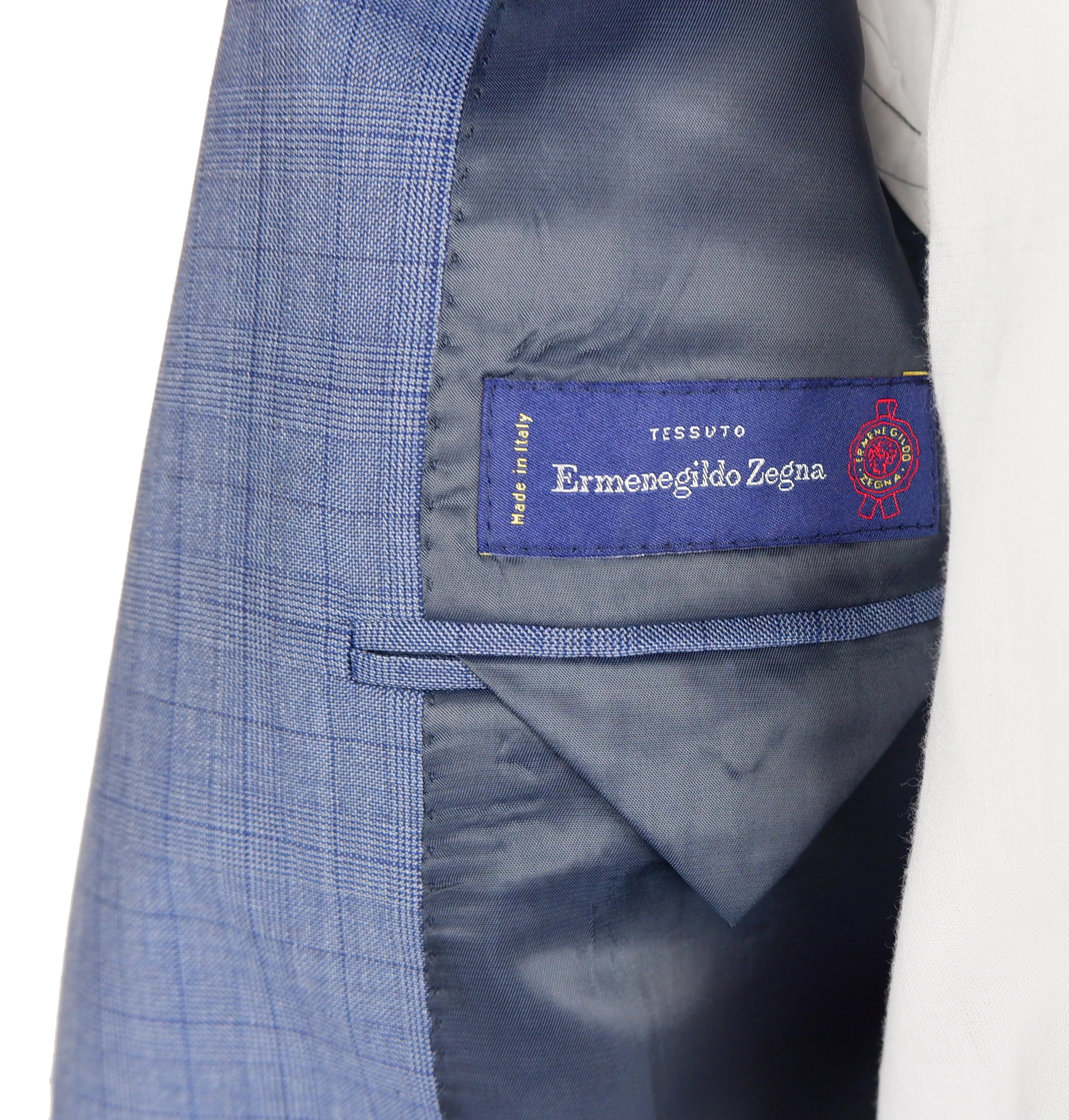 Ermenegildo Zegna Fabric Suit Blue Man