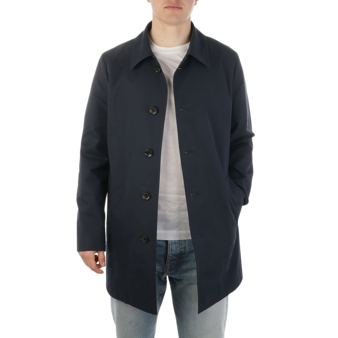 Aquascutum Trench Blue Man