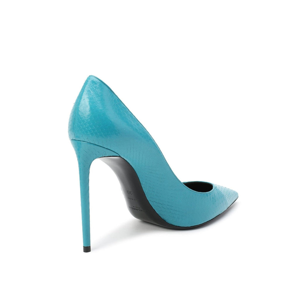 Saint Laurent Zoe 105 Leather Pumps - WOMEN SHOES - SAINT LAURENT - Tluxy New