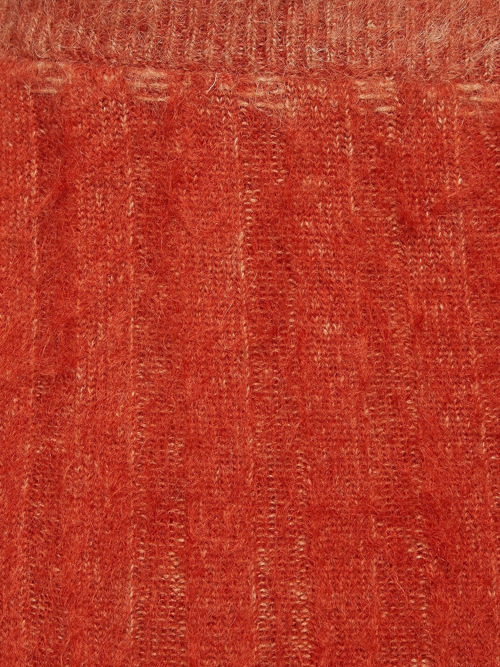 Fendi Dégradé mohair and wool skirt