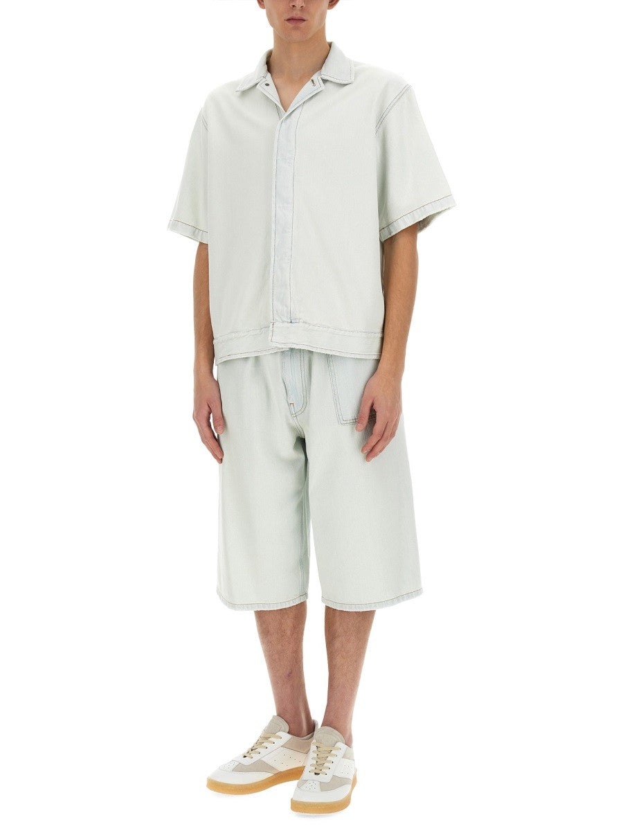 MM6 MAISON MARGIELA DENIM BERMUDA SHORTS