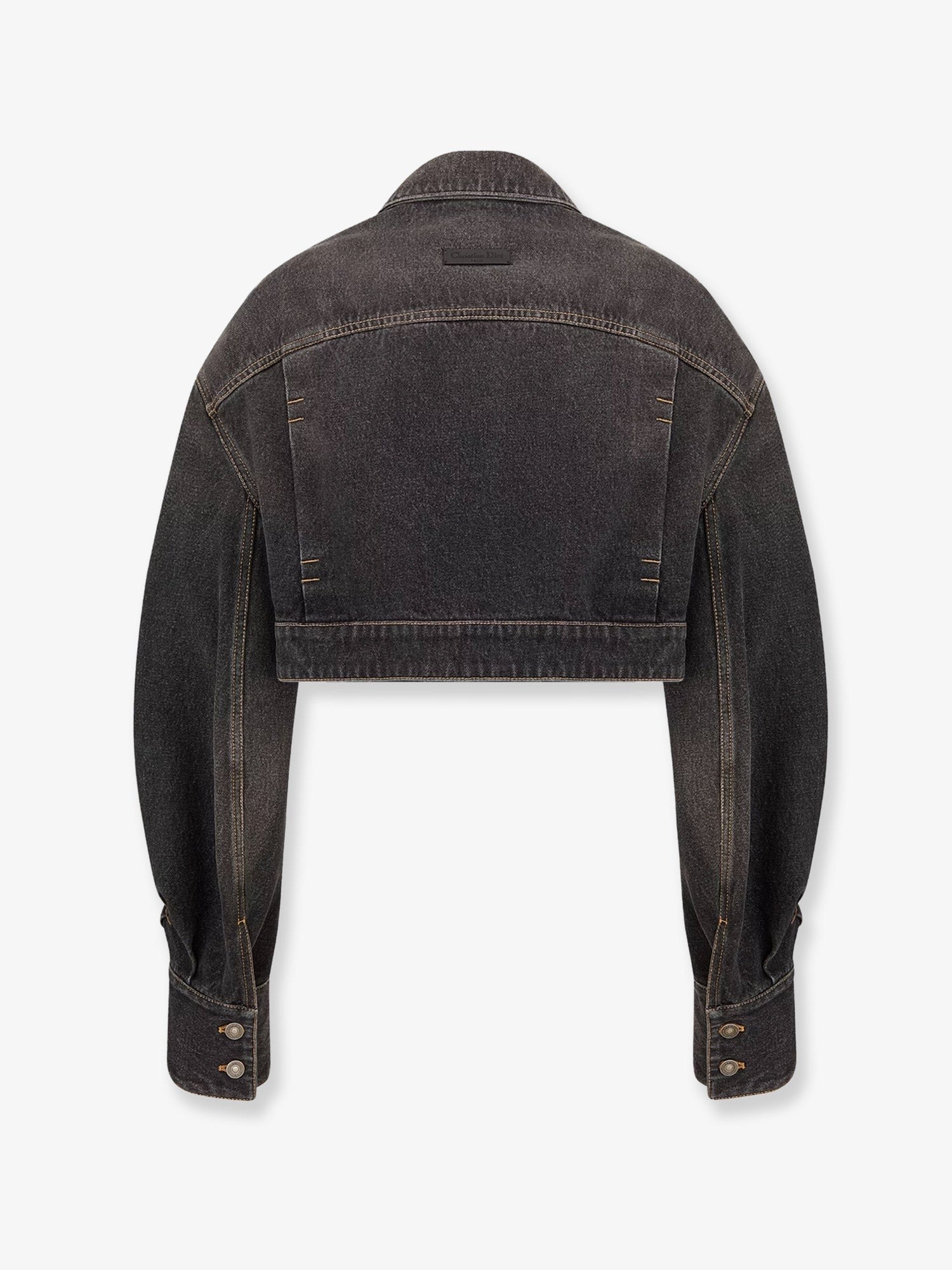 Dior Denim jacket with bustier detail