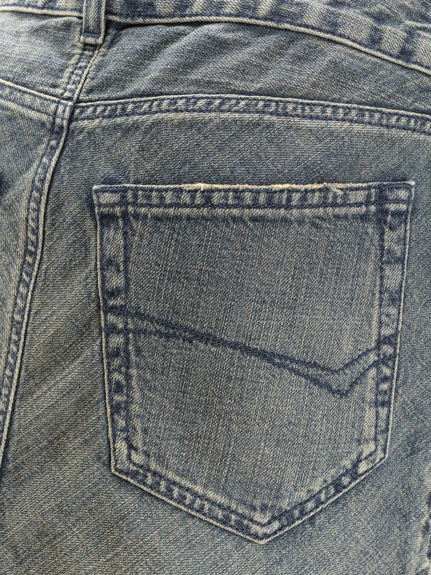 Balenciaga Denim Midi Skirt