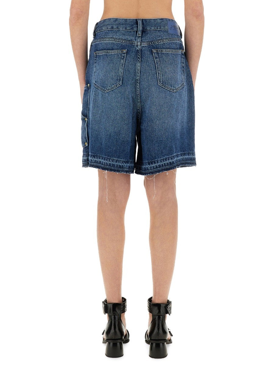 GANNI DENIM SHORTS