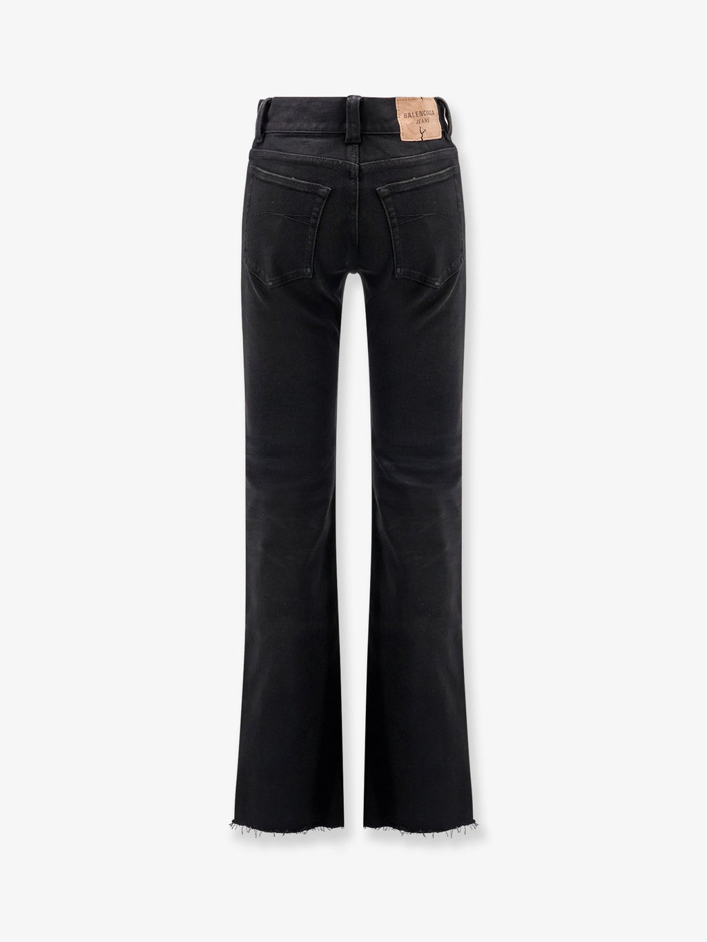 Balenciaga Denim trousers with frayed edges