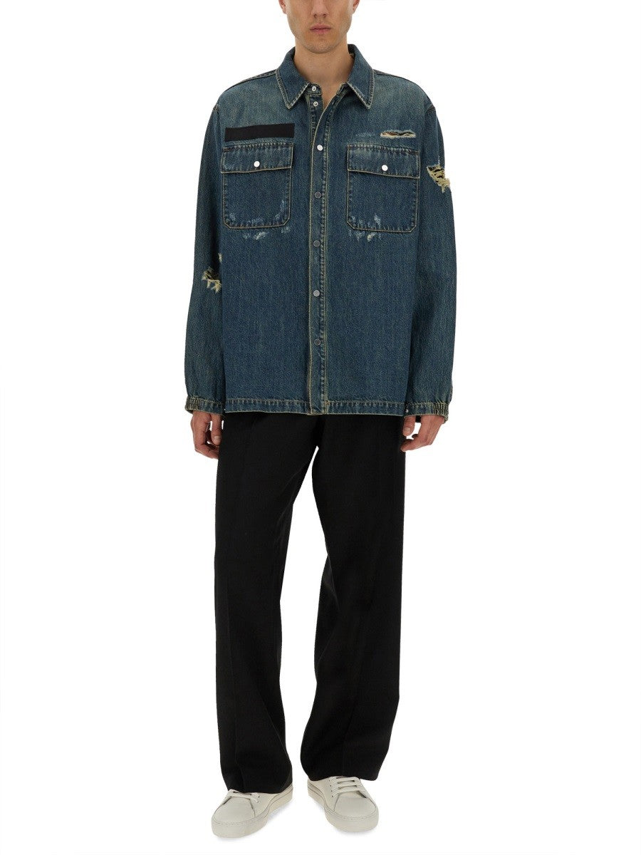 Helmut Lang DENIM UNIFORM SHIRT