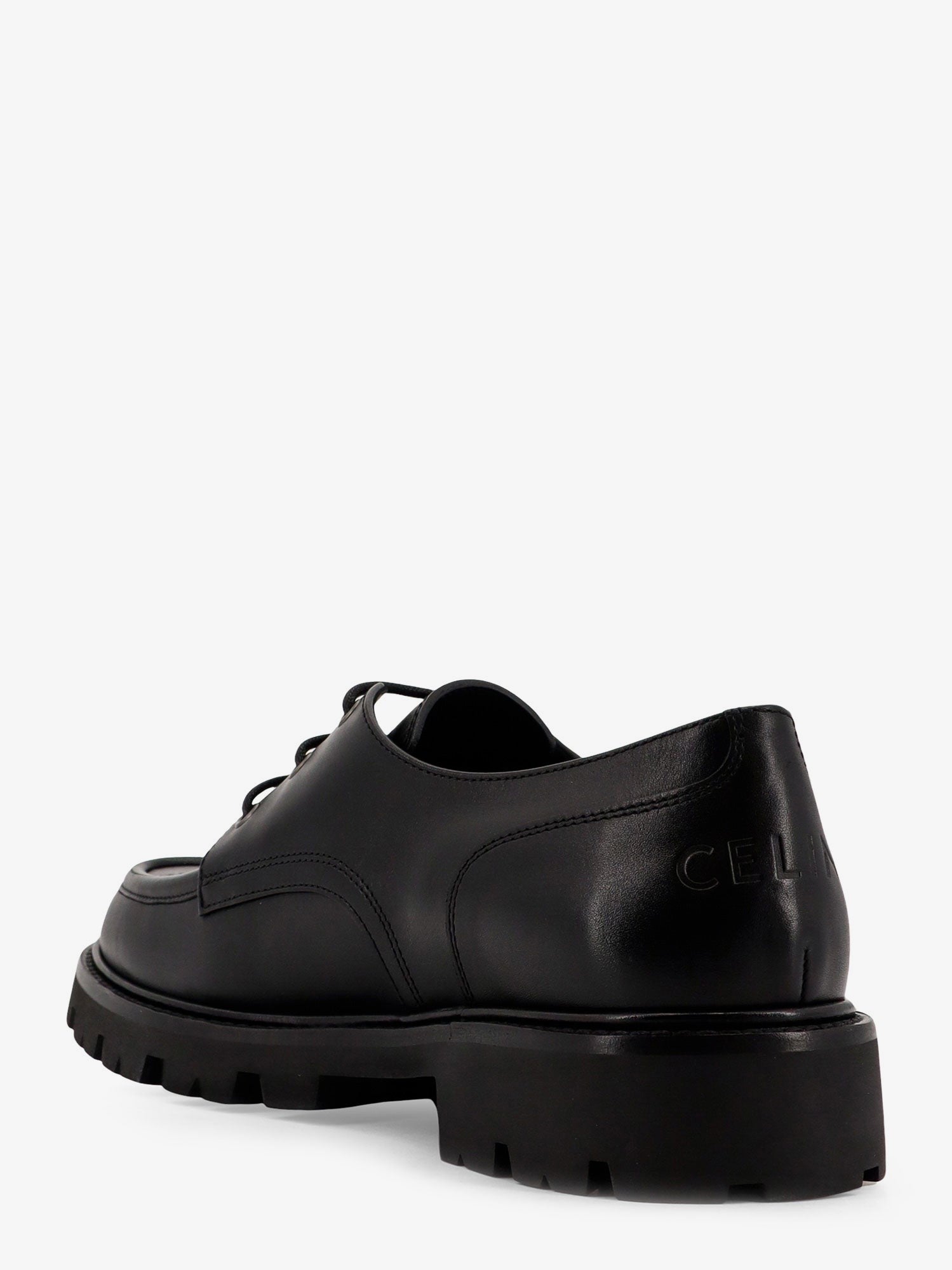 Celine Derby Margaret leather lace-up shoes