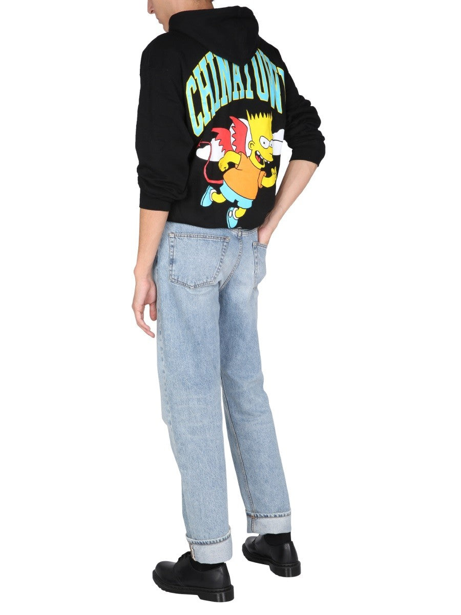CHINATOWN MARKET X THE SIMPSONS "DEVIL BART" SWEATSHIRT