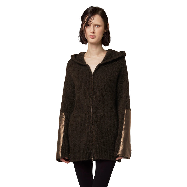 Alpha Studio Sweaters Brown Woman