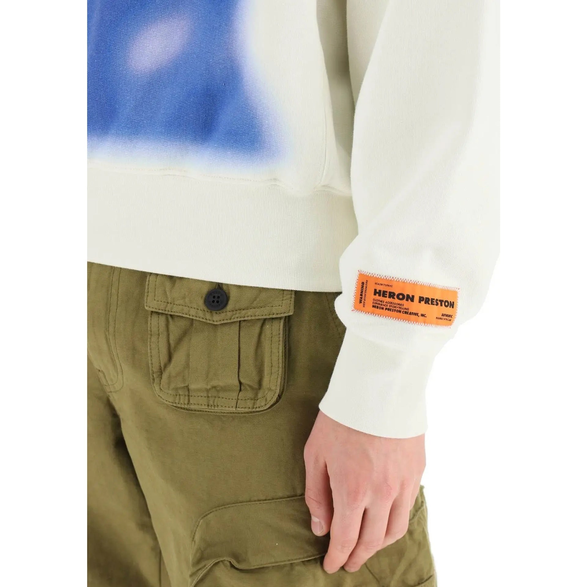 Heron Preston Beware Of Dog Cotton Sweatshirt - MEN CLOTHING - HERON PRESTON - Tluxy New