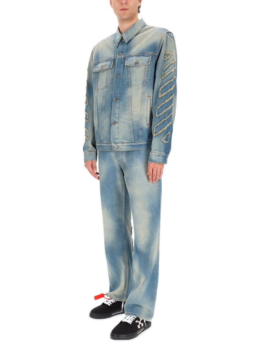 Off-white "DIAG RAW PATCH" JACKET