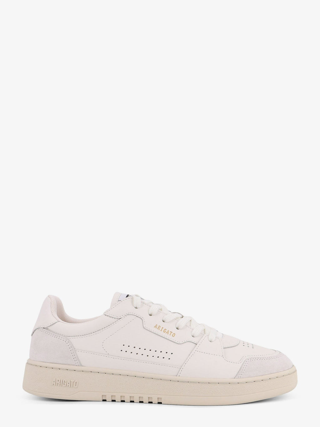 AXEL ARIGATO Dice Lo low-top laher and suede sneakers