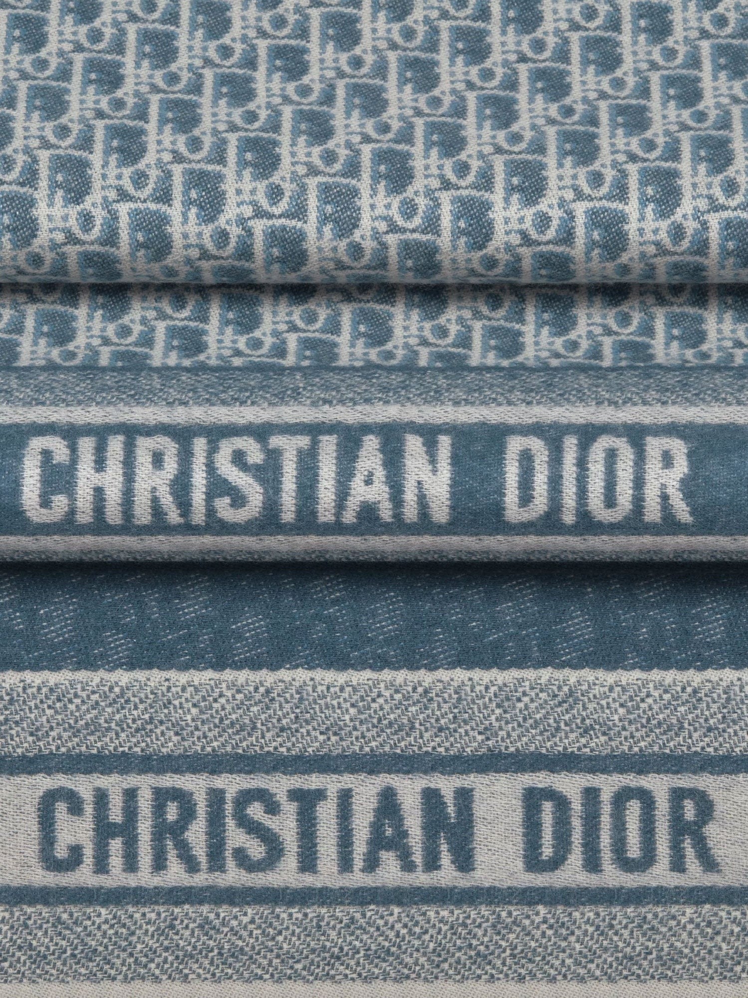 Dior Dior Oblique cashmere scarf